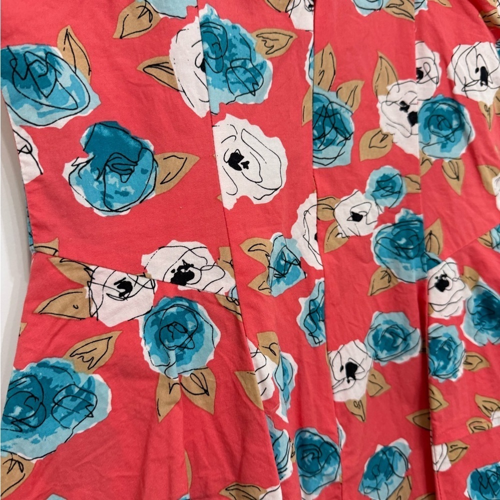 Forever 21 Red Floral Mini Dress - Picture 4 of 6